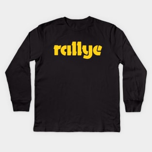 Scout II Rallye - School Bus Yellow Kids Long Sleeve T-Shirt